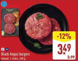 ALDI Black Angus burgers aanbieding