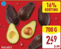 ALDI Avocado's aanbieding