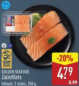 ALDI Golden Seafood zalmfilets aanbieding