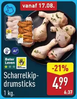 ALDI Scharrelkip drumsticks aanbieding