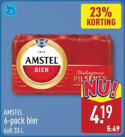 ALDI Amstel bier aanbieding
