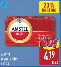 ALDI Amstel bier aanbieding