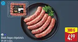 ALDI Black Angus chipolata's aanbieding