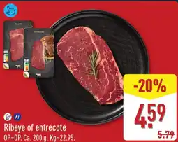 ALDI Ribeye of entrecote aanbieding