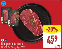 ALDI Ribeye of entrecote aanbieding