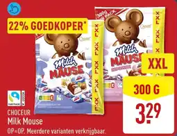 ALDI Choceur Milk Mouse aanbieding