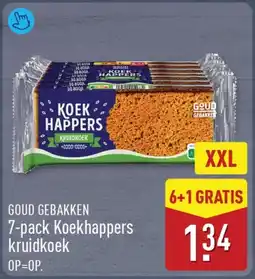 ALDI Goud gebakken koekhappers aanbieding
