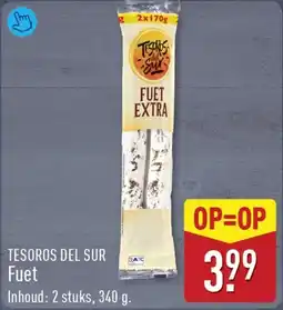 ALDI Tesoros del sur Fuet aanbieding