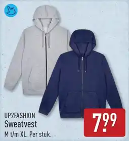 ALDI Up2fashion sweatvest aanbieding