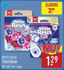 ALDI Witte reus toiletblok aanbieding