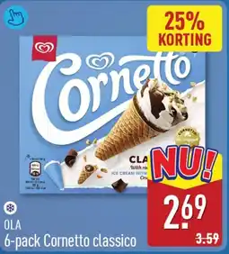 ALDI Ola Cornetto classico aanbieding