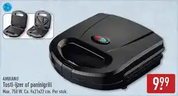 ALDI Ambiano tosti-ijzer of paninigrill aanbieding