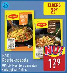 ALDI Maggi roerbaknoedels aanbieding