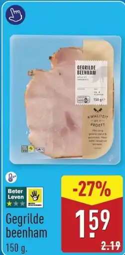 ALDI Gegrilde beenham aanbieding
