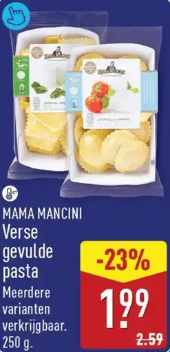 ALDI Mama mancini verse gevulde pasta aanbieding