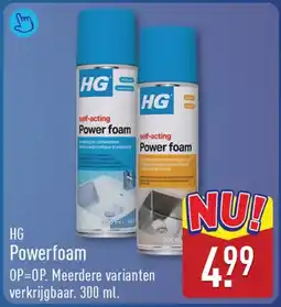 ALDI Hg powerfoam aanbieding