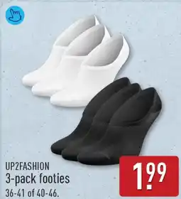 ALDI Up2fashion footies aanbieding