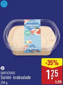 ALDI Daylicious surimi krabsalade aanbieding