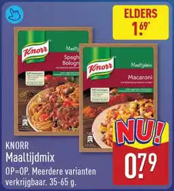 ALDI Knorr maaltijdmix aanbieding