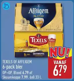 ALDI Texels of affligem bier aanbieding