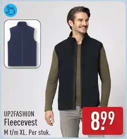 ALDI Up2fashion fleecevest aanbieding