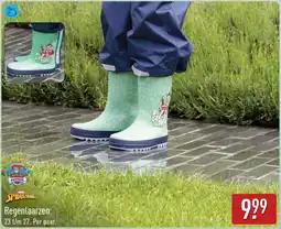 ALDI Regenlaarzen aanbieding