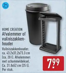 ALDI Home creation afvalemmer of vuilniszakken houder aanbieding
