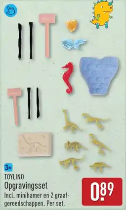 ALDI Toylino opgravingsset aanbieding