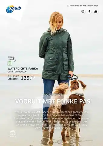 ANWB Waterdichte Parka aanbieding