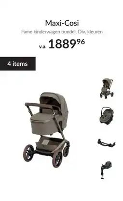 Babypark Maxi-Cosi Fame kinderwagen bundel aanbieding