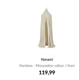 Babypark Nanami Klamboe aanbieding