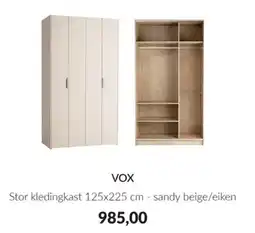 Babypark VOX Stor kledingkast aanbieding