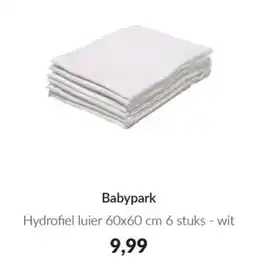 Babypark Babypark hydrofiel luier aanbieding