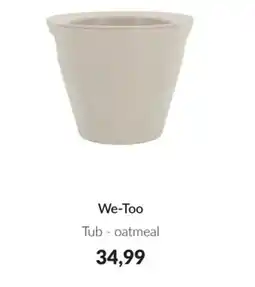 Babypark We-Too Tub - oatmeal aanbieding