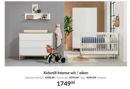 Babypark Kidsmill Intense wit / eiken aanbieding