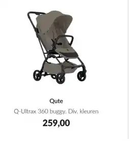 Babypark Qute Q-Ultrax 360 buggy aanbieding