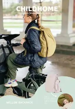 Babypark Childhome mellow backpack aanbieding