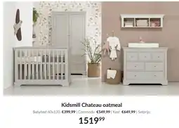 Babypark Kidsmill Chateau oatmeal aanbieding