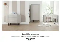 Babypark Kidsmill Sense oatmeal aanbieding