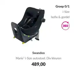 Babypark Swandoo Marie5 i-Size autostoel aanbieding