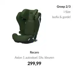 Babypark Recaro Axion 1 autostoel aanbieding