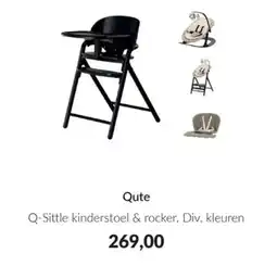 Babypark Qute Q-Sittle kinderstoel & rocker aanbieding