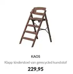 Babypark KAOS klapp kinderstoel aanbieding