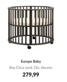 Babypark Europe Baby Box Circa rond aanbieding