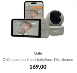 Babypark Qute Q-Connection Smart babyfoon aanbieding