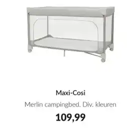 Babypark Maxi-Cosi Merlin campingbed aanbieding