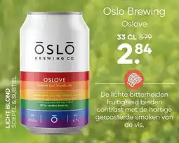 Mitra Oslo Brewing Oslove aanbieding