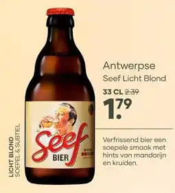Mitra Antwerpse Seef Licht Blond aanbieding