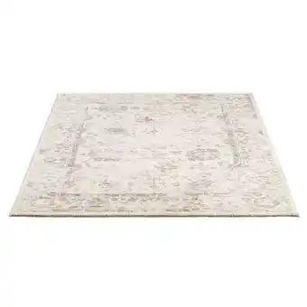 Leen Bakker Vloerkleed Sevilla - wit/oudroze - 160x230 cm aanbieding