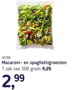 Van Hoeckel Macaroni- en spaghettigroenten aanbieding